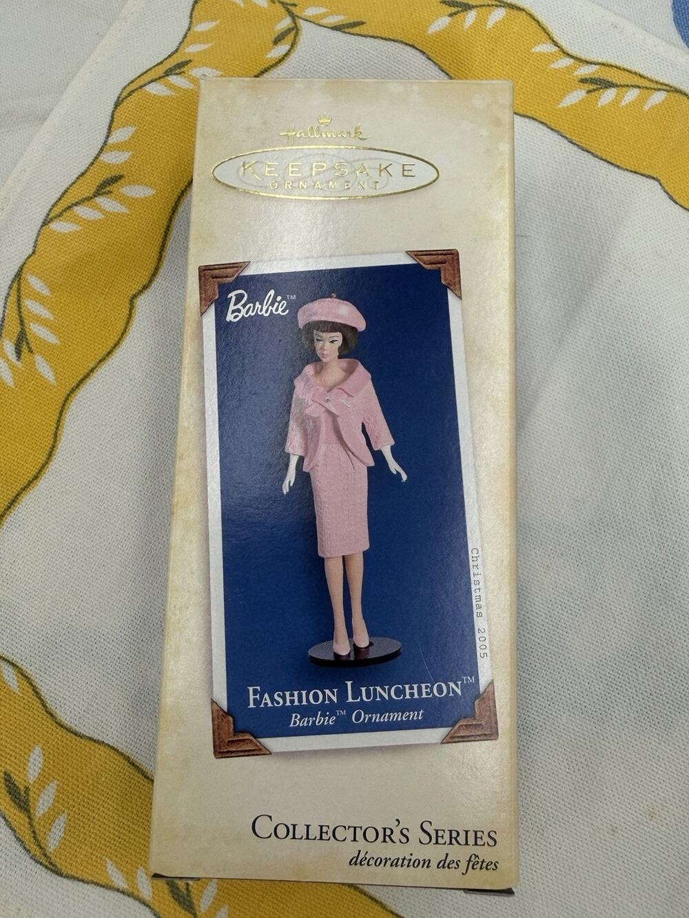 Hallmark Keepsake Barbie FASHION LUNCHEON Ornament